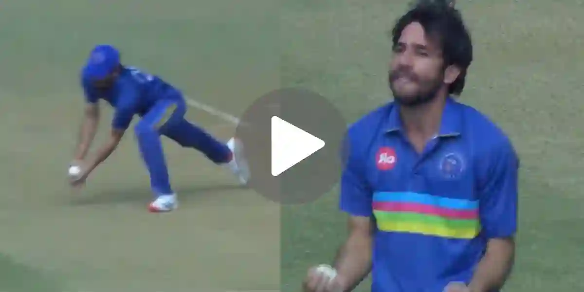 [Watch] Best Catch Of SMAT; Ravi Bishnoi Pulls Off Mind-Blowing Diving Catch of Manish Pandey